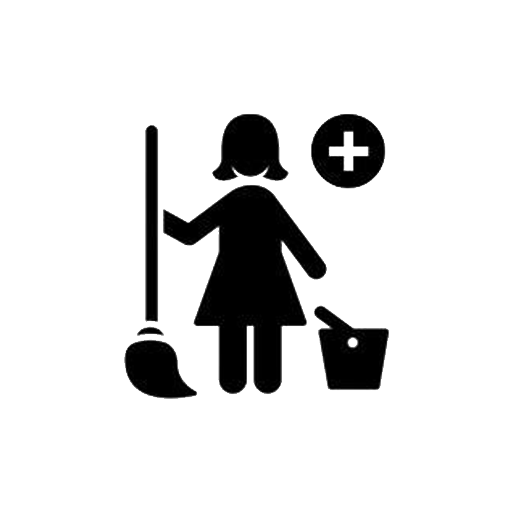 Add On Services - person with a mop and bucket